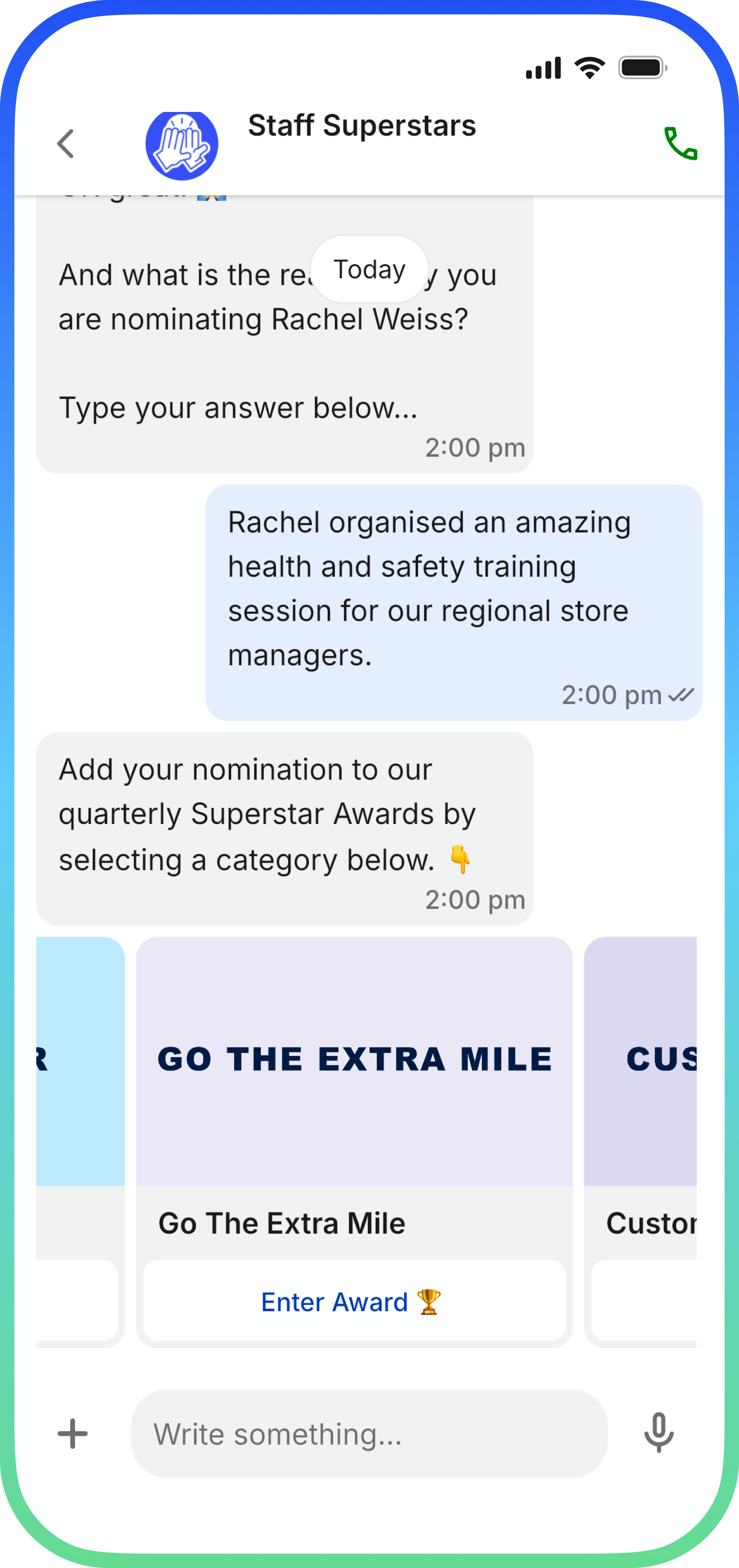 Recognition app