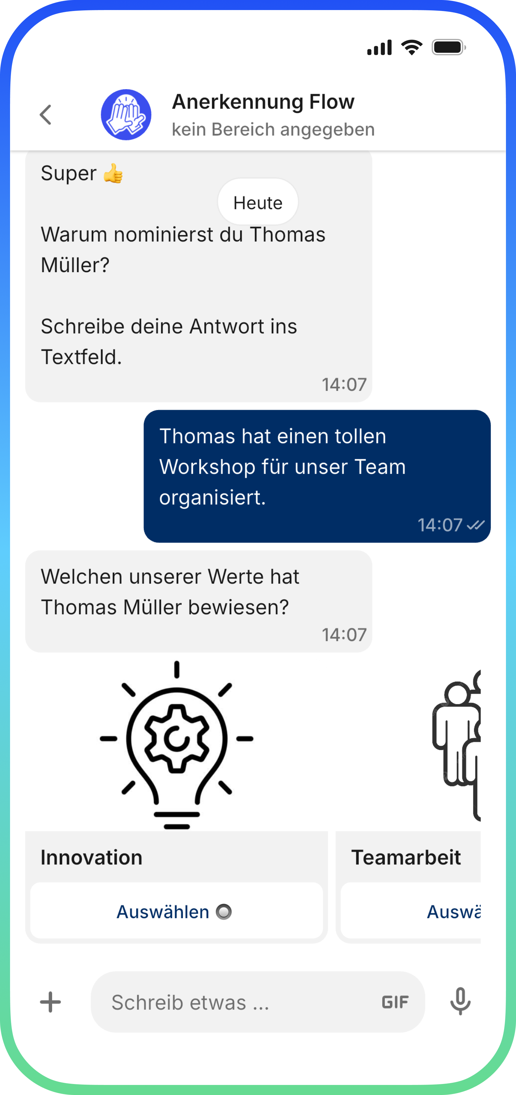 Anerkennung-App