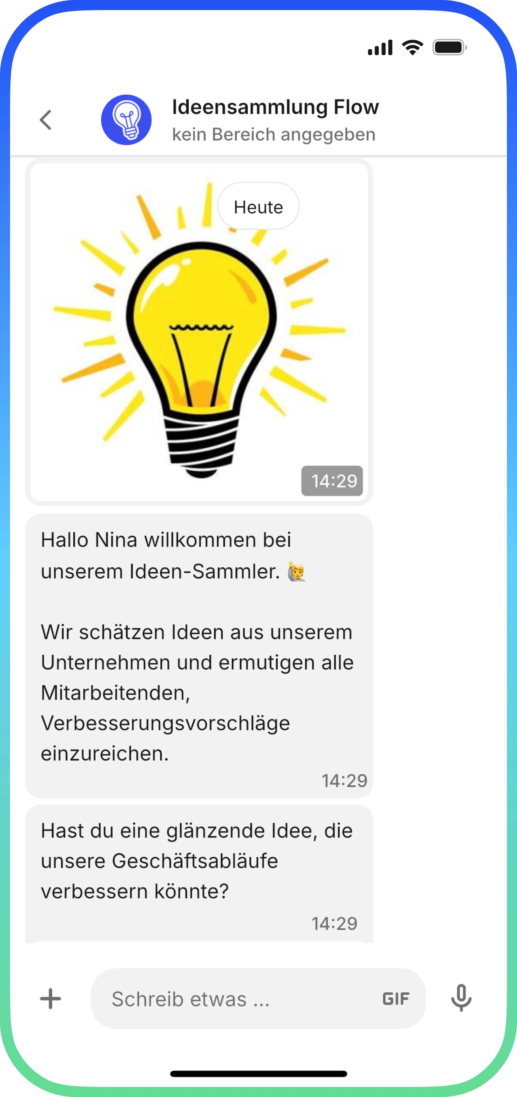Ideenmanagement-App