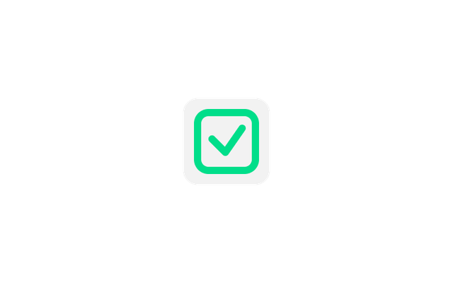 Green checkmark icon in a square, symbolizing completed privacy or compliance checklist.