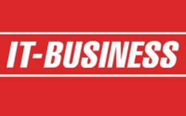 Red logo with white text IT-BUSINESS