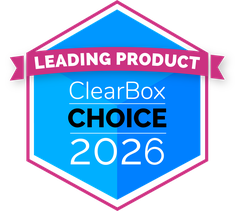 Badge: Leading Product, ClearBox Choice 2026.