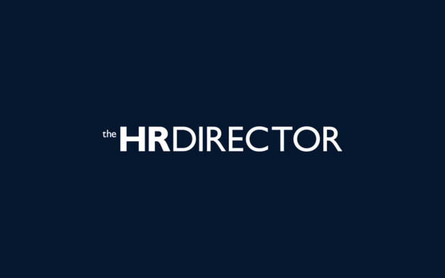 the HR DIRECTOR logo on a dark blue background.
