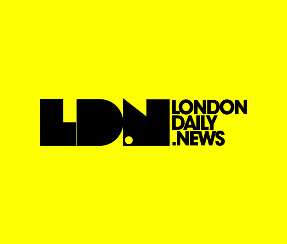 Black LDN. LONDON DAILY .NEWS logo on bright yellow background.