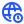Blue globe and clock icon representing global time management.