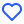 Blue heart icon on a transparent background.