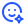 Blue smiley face icon with a sparkle.