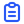 Blue clipboard icon with two horizontal lines.