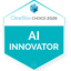 ClearBox Choice 2026 AI Innovator badge
