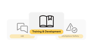 HR, Training & Development, Workplace Safety icons for Employee Experience Platform, HR-Software.