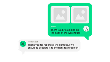 Flip Flows: Employee App with AI bot for damage reporting, empowering frontline operations.