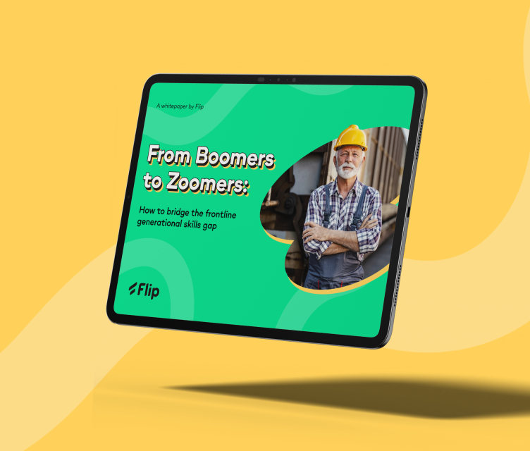 From Boomers to Zoomers: How to bridge the frontline generational skills gap