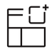 Minimalist icon, likely representing adding a new channel or section in a digital platform UI.