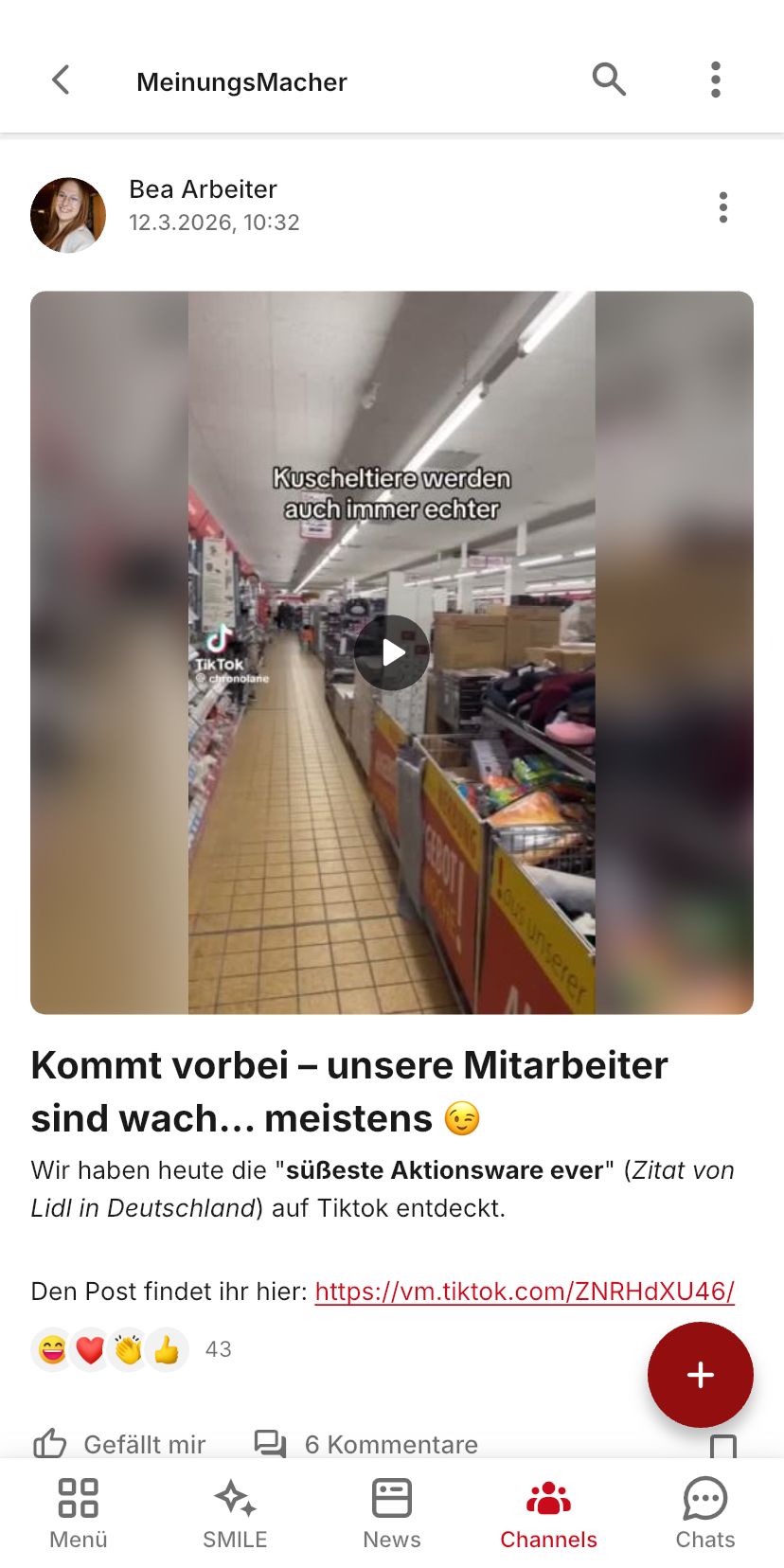Kuscheltiere werden auch immer echter