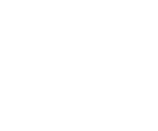 White abstract swirl outline on black background, simple decorative graphic, no text or UI shown.