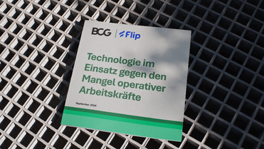 BCG, Flip: Technologie im Einsatz gegen den Mangel operativer Arbeitskräfte, September 2024.