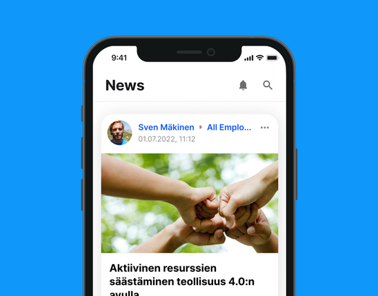Employee App Newsfeed: Flip Flows, Mitarbeiterplattform, HR-Portal, Employee Experience Platform.