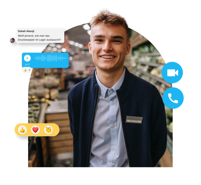 Mitarbeiterplattform mit Flip Flows, Mitarbeiter App, HR-Portal, Employee Engagement, Agentic AI.