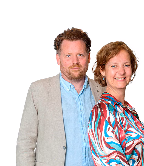 Wendelmoet Boersema en Karel Smouter image