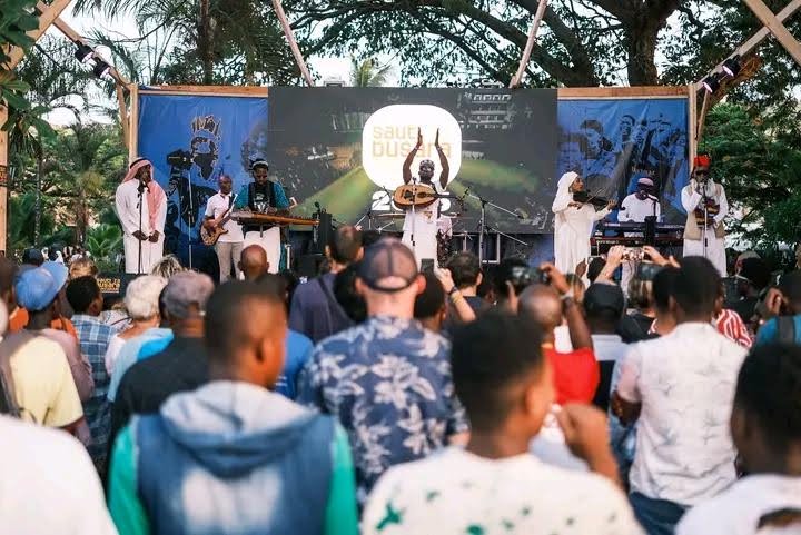As the sun sets over Stone Town, crowds gather at Sauti za Busara’s open-air stage by the sea – one of three main concert areas blending historic ambience with tropical views.