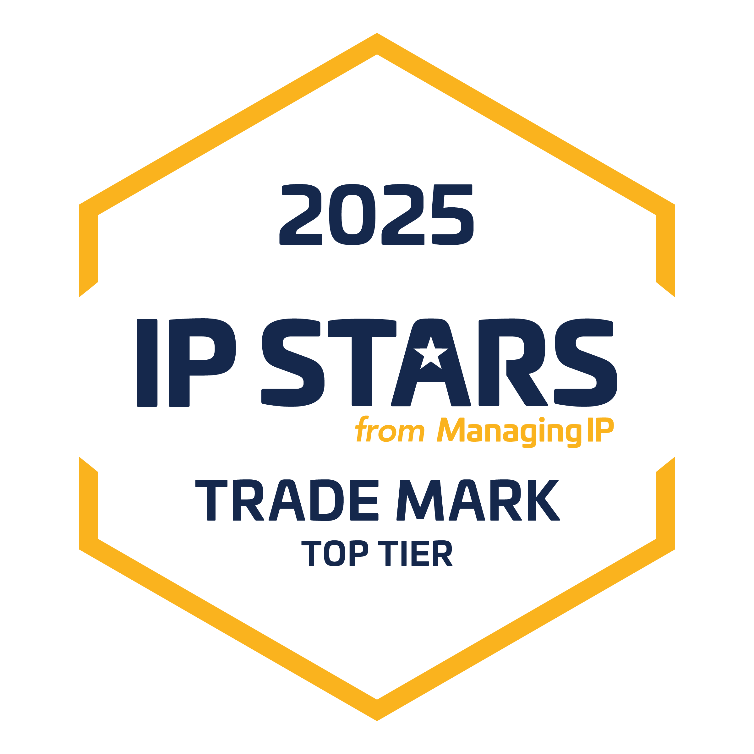 IP Star - Top Tier (Trademark) 2025
