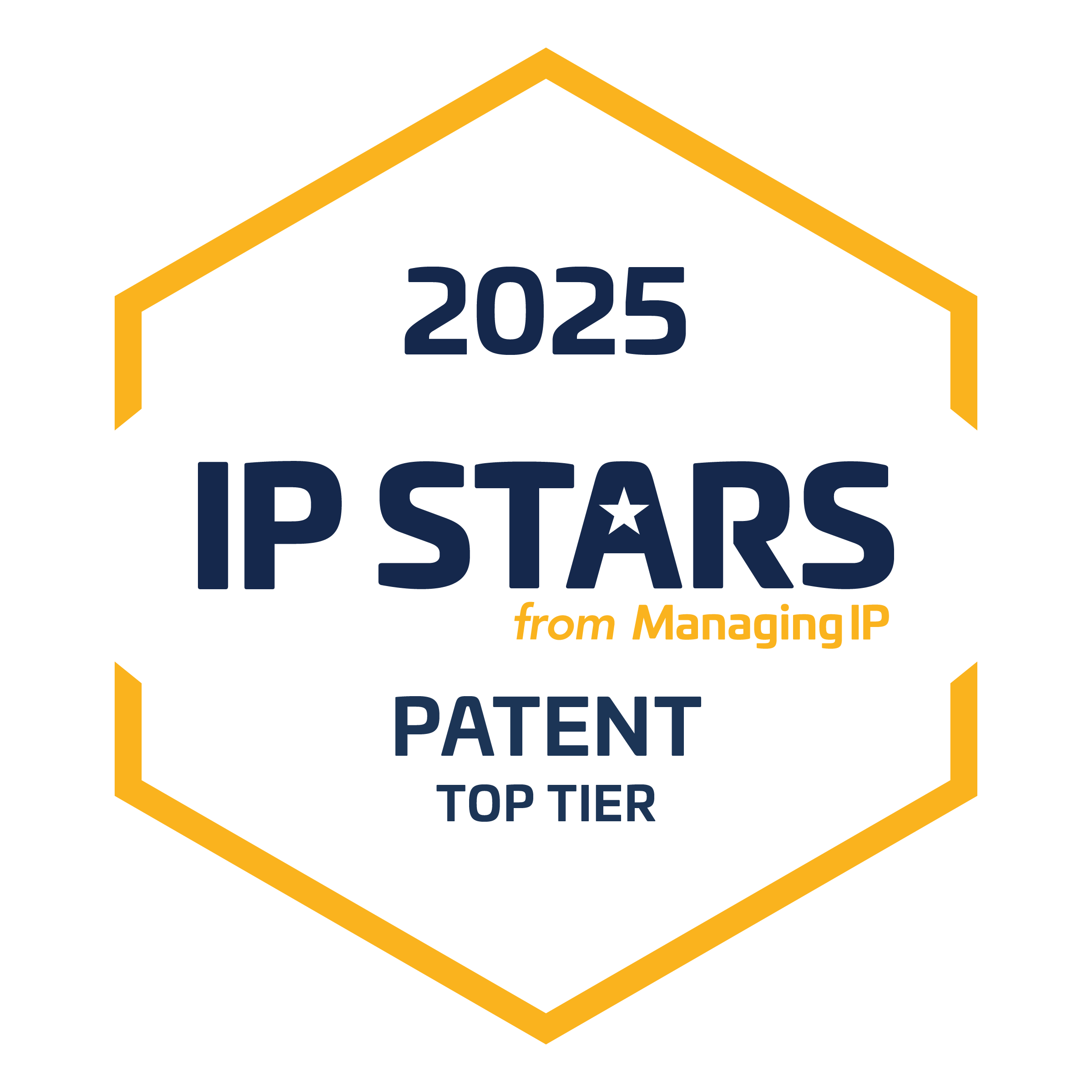 IP Star - Top Tier (Patent) 2025