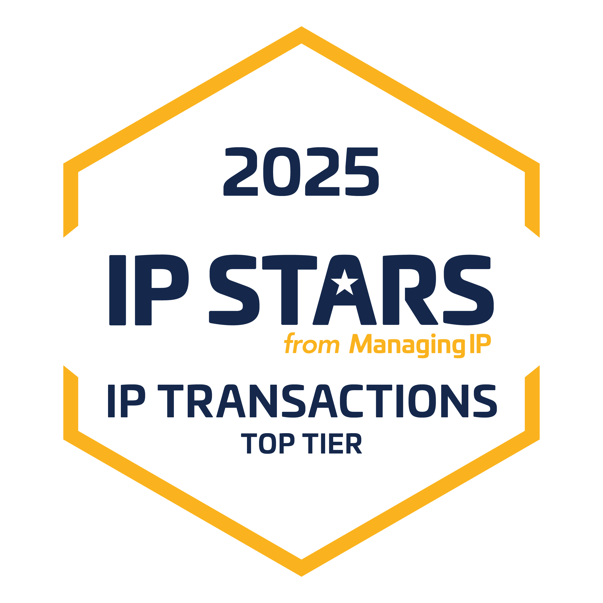 IP Star - Top Tier (IP Transaction) 2025