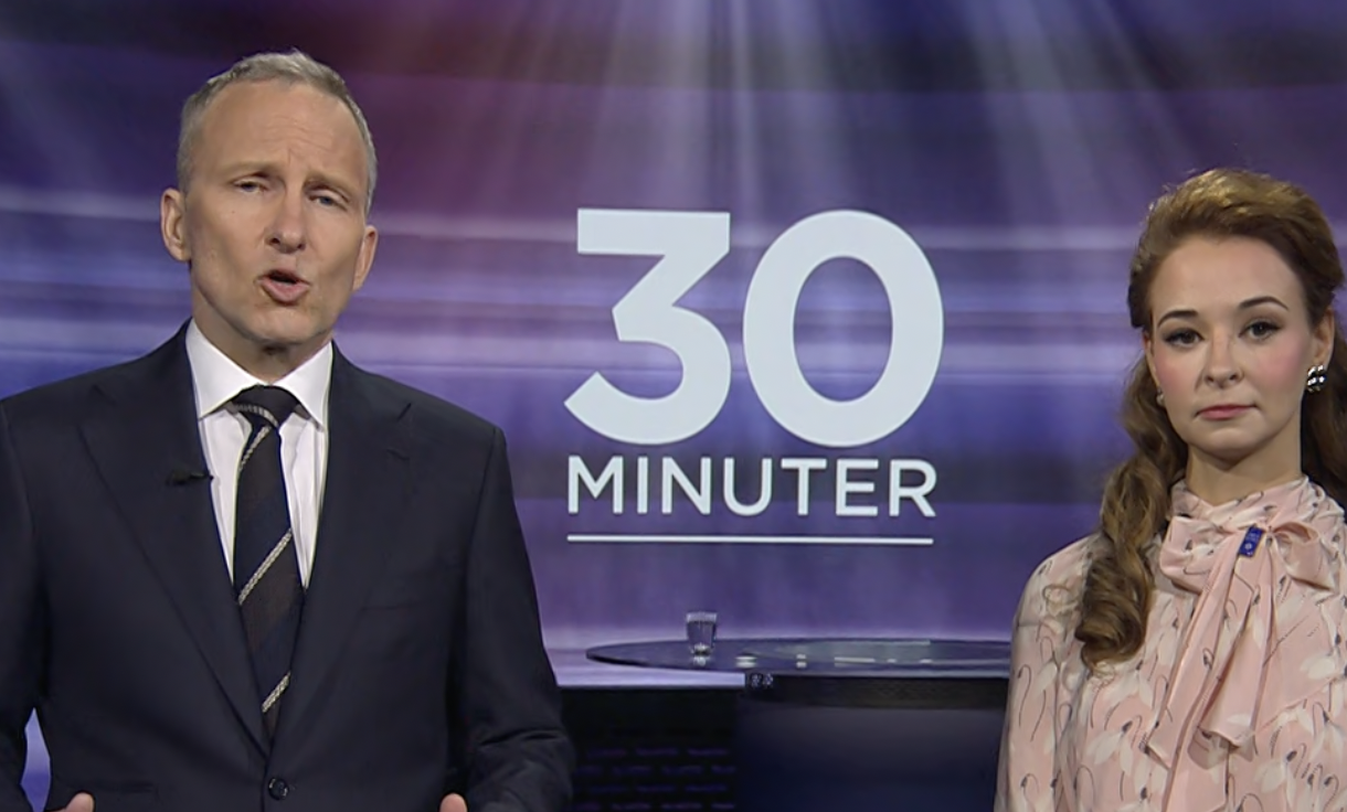 Anders Holmberg pressades i “30 minuter”