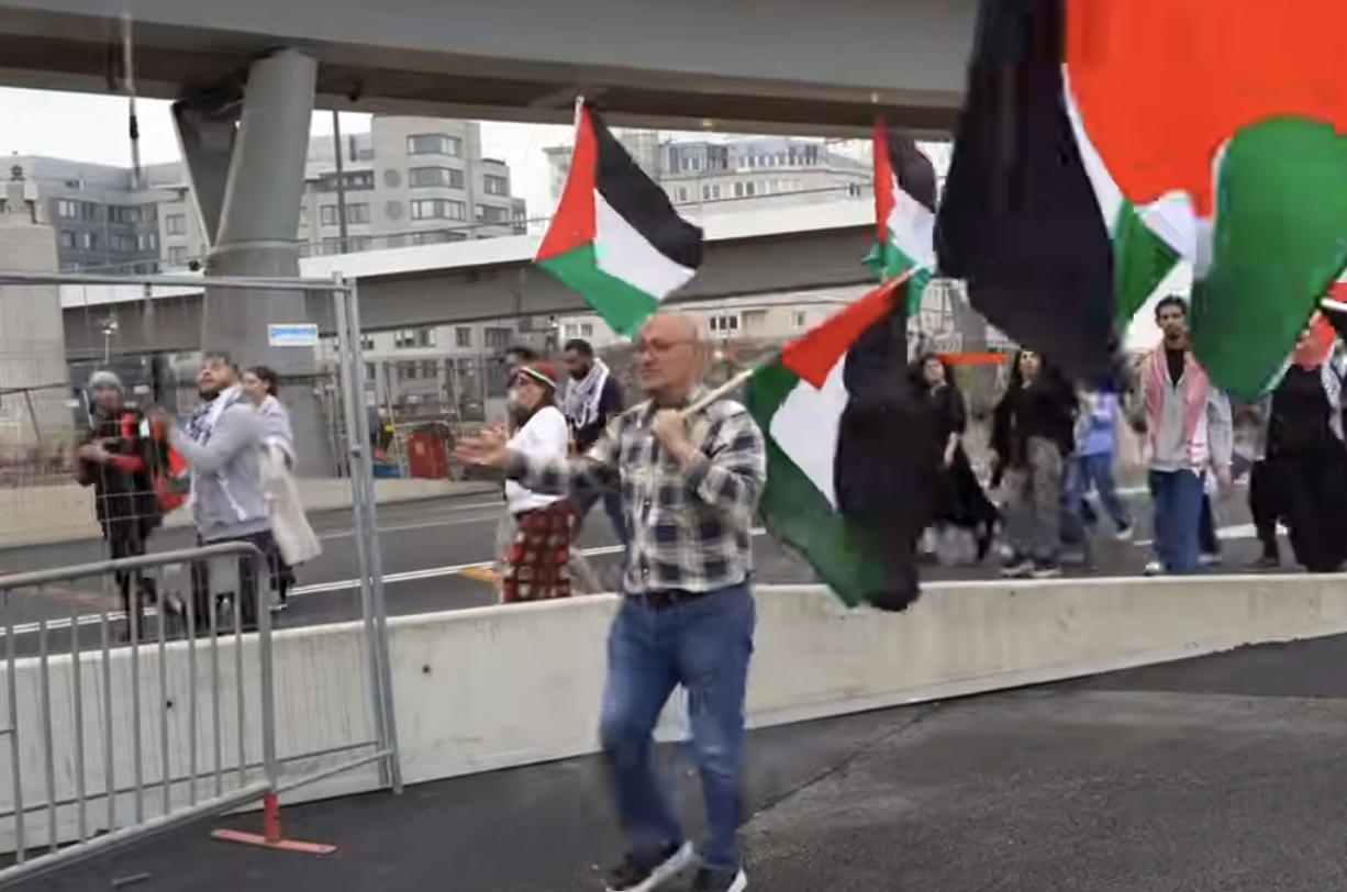 Anti.Israel demonstration i Göteborg (arkivbild)