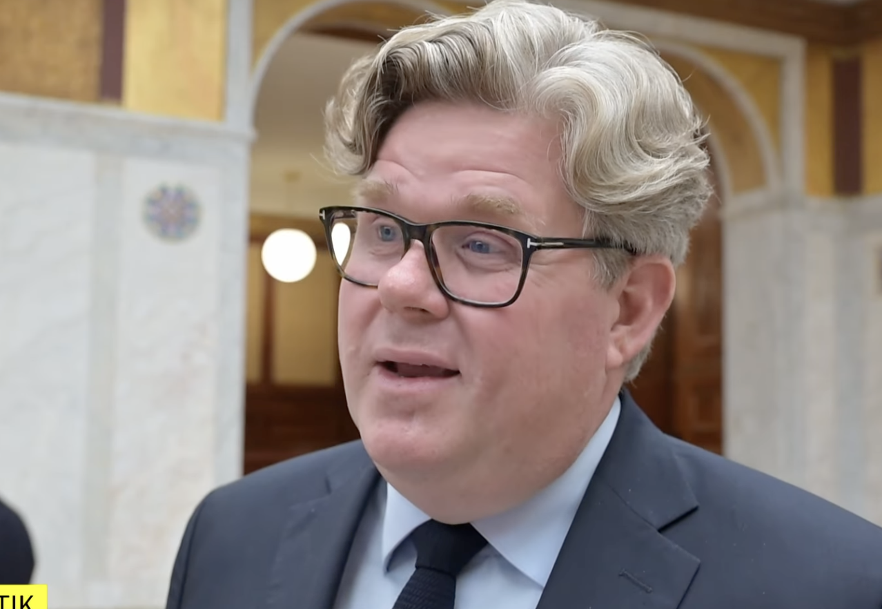 Gunnar Strömmer, justitieminister i Tidöregeringen