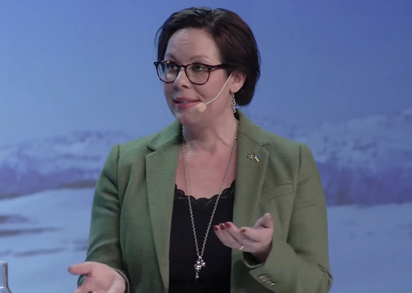 Utrikesminister Maria Malmer Stenergard - Arkivbild