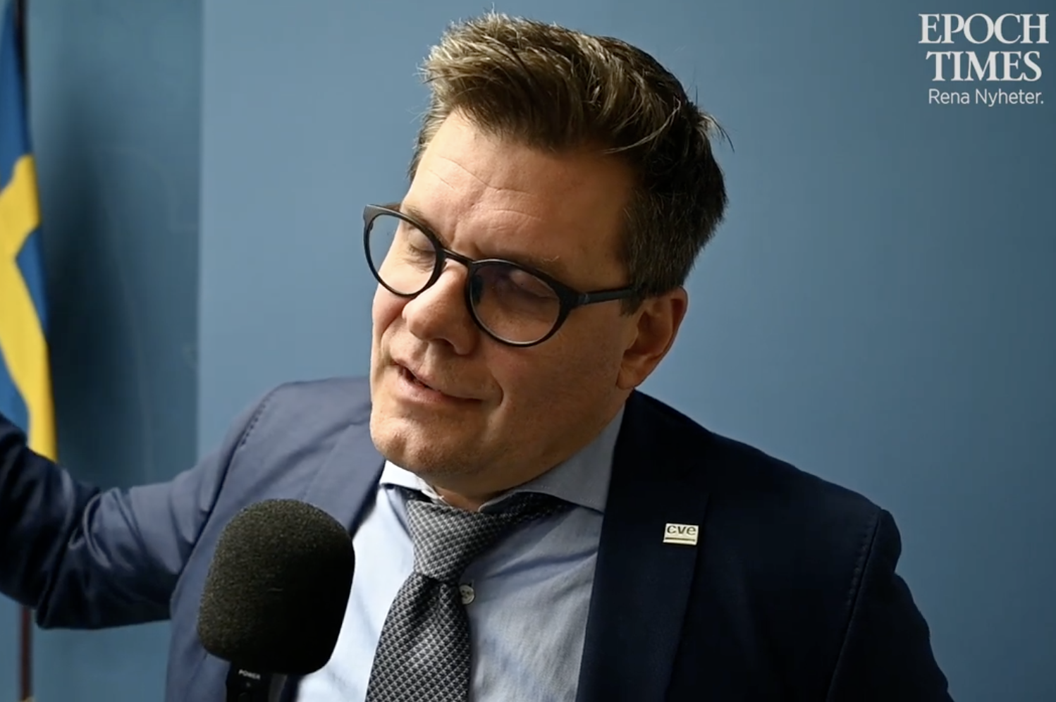 Jonas Trolle, nybliven chef för Brottsförebyggande Rådet