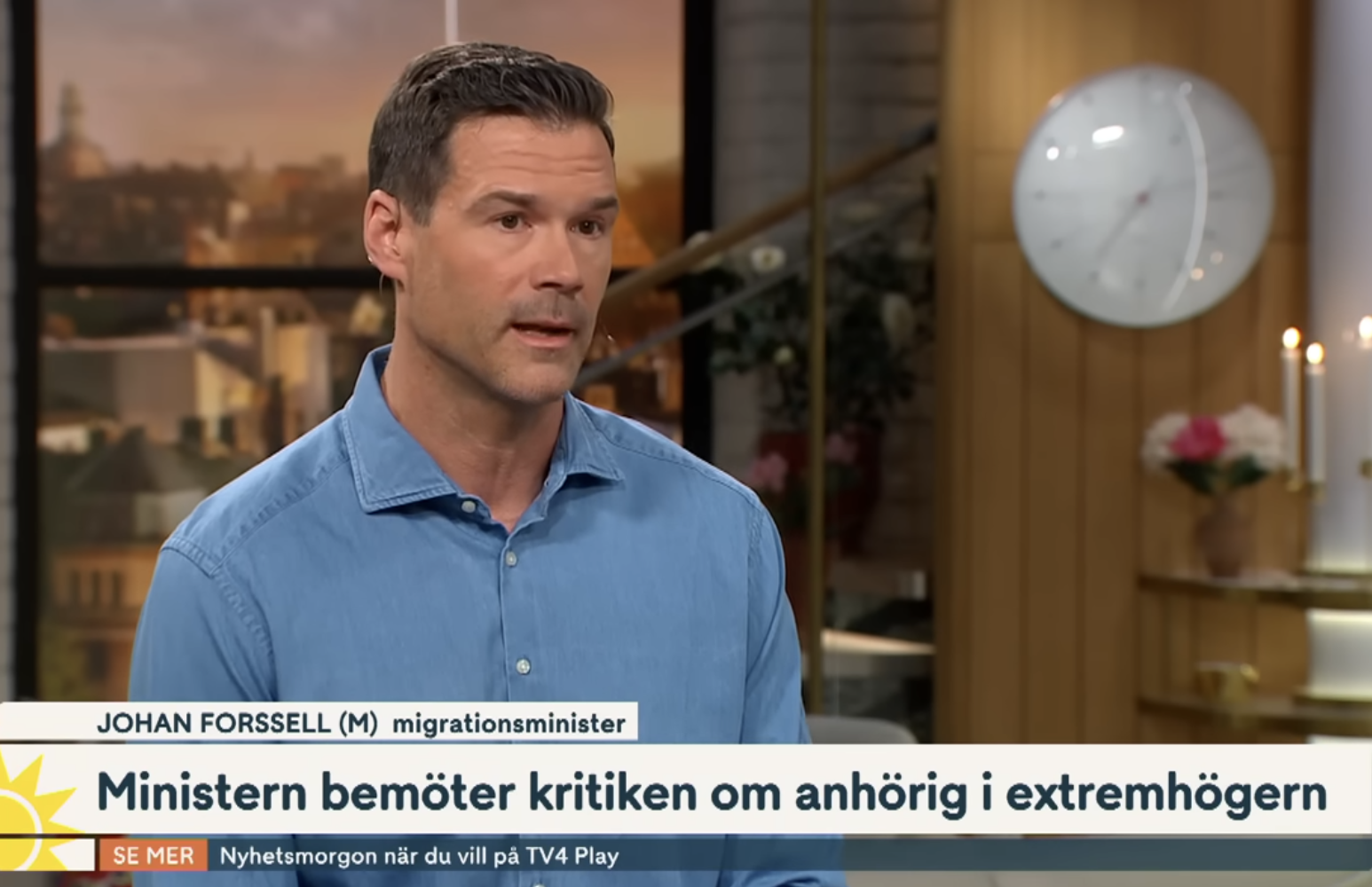 Johan Forsell i TV4