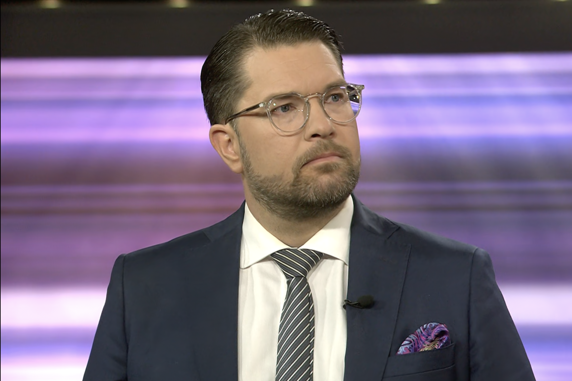 Jimmie Åkesson i SVT:s 30 minuter