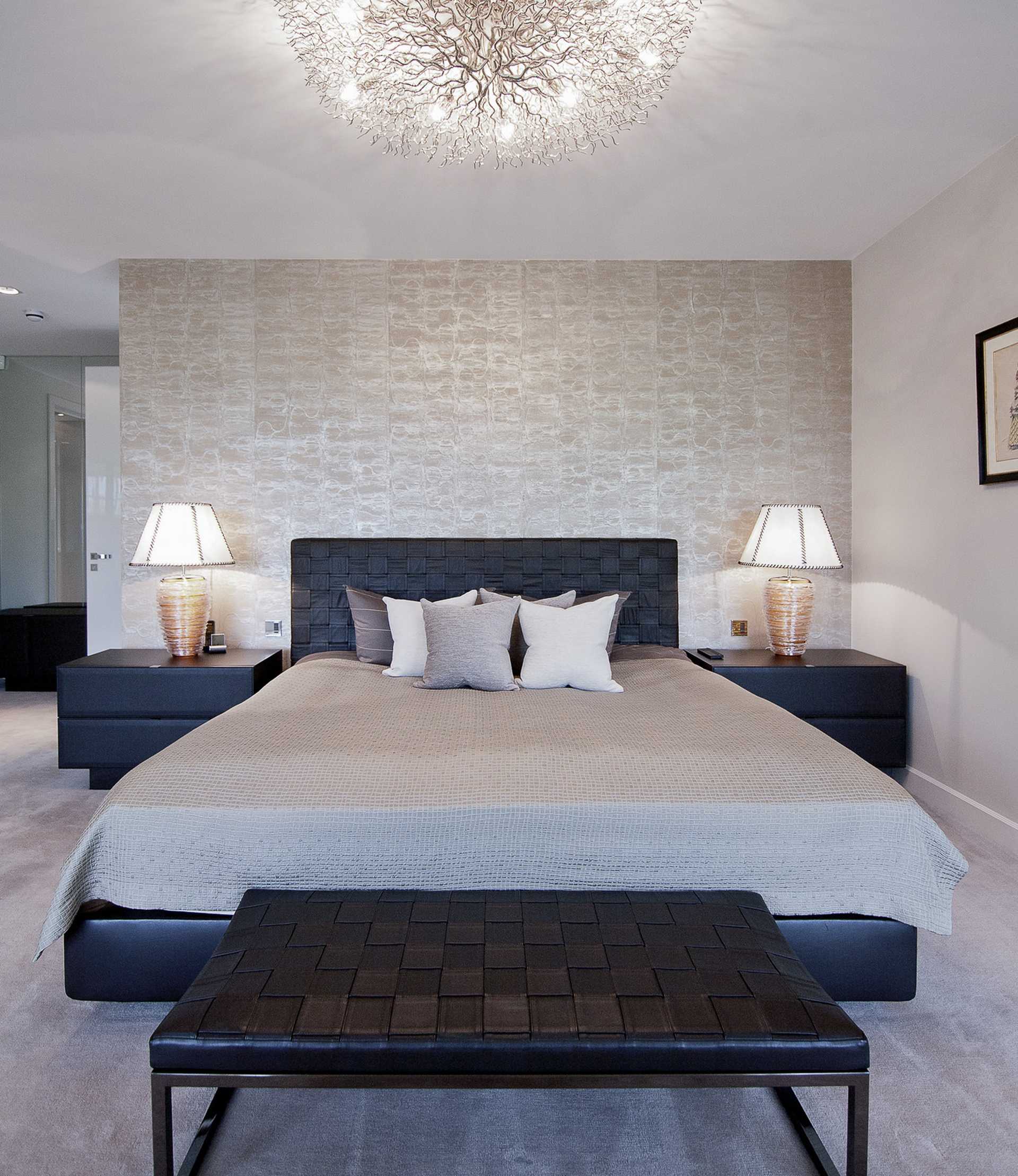 Egetemeier Penthouse London City Schlafzimmer