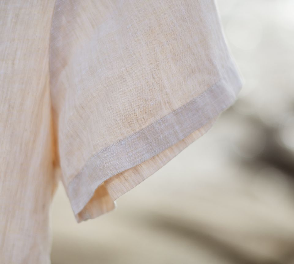 Beiges Hemd aus der Boris-Herrmann-Kollektion