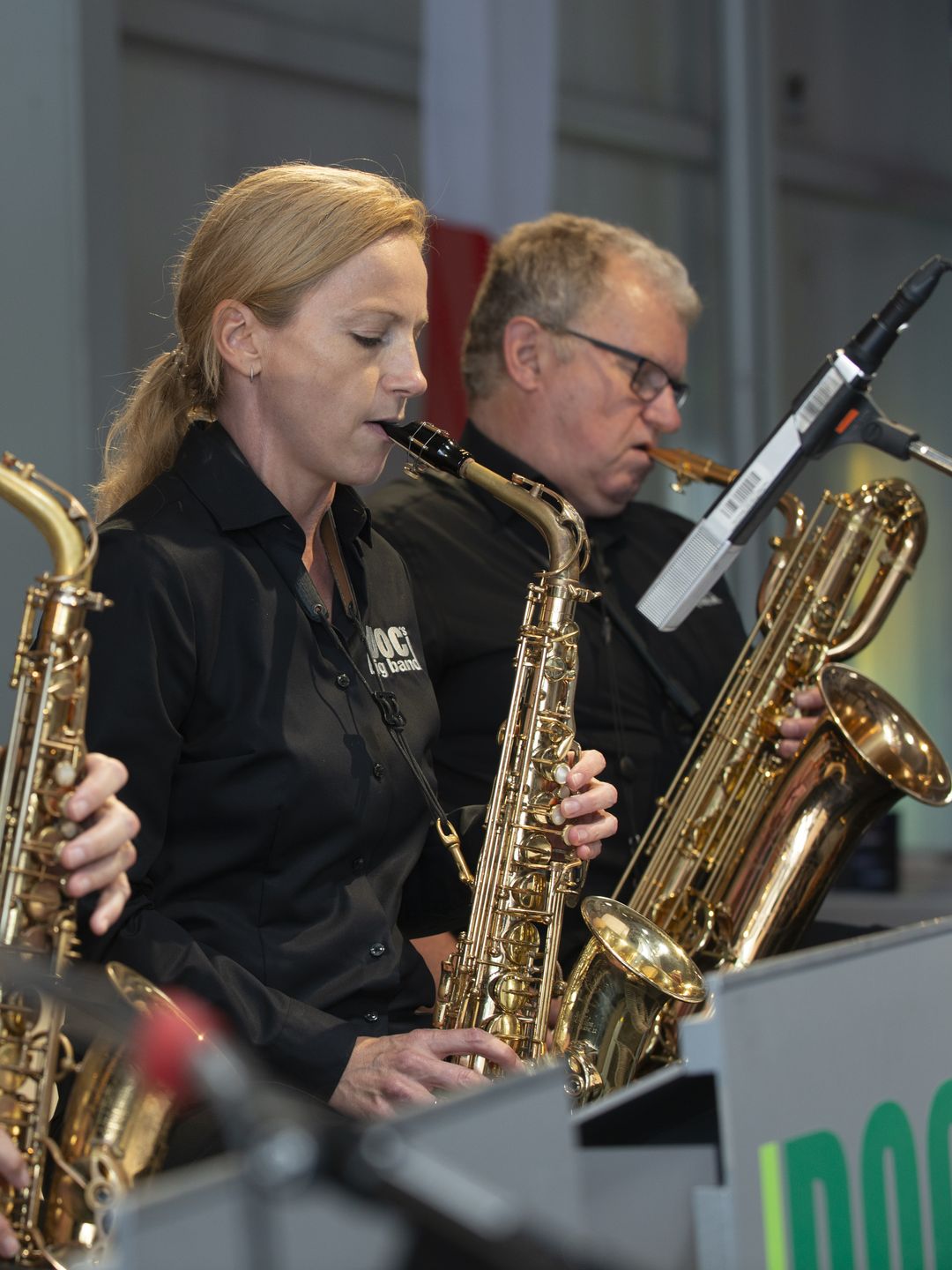 Drei Saxophonisten