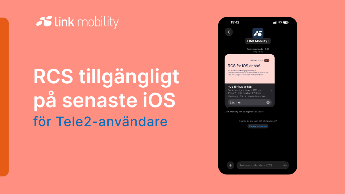 RCS är nu live för iPhone-användare i Sverige