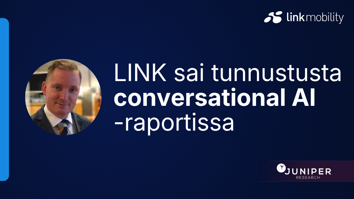 LINK sai tunnustusta 2026 conversational AI -raportissa