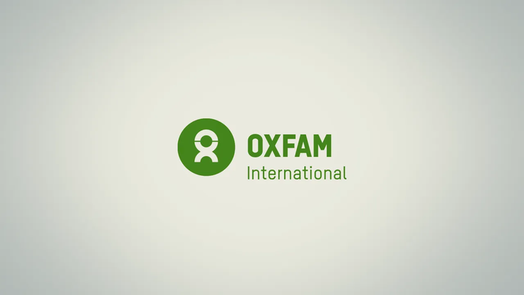 Oxfams logotyp på ljus bakgrund som illustrerar organisationens användning av LINK Mobilitys WhatsApp-integration för att förenkla donationsprocessen och förbättra den digitala givarupplevelsen.