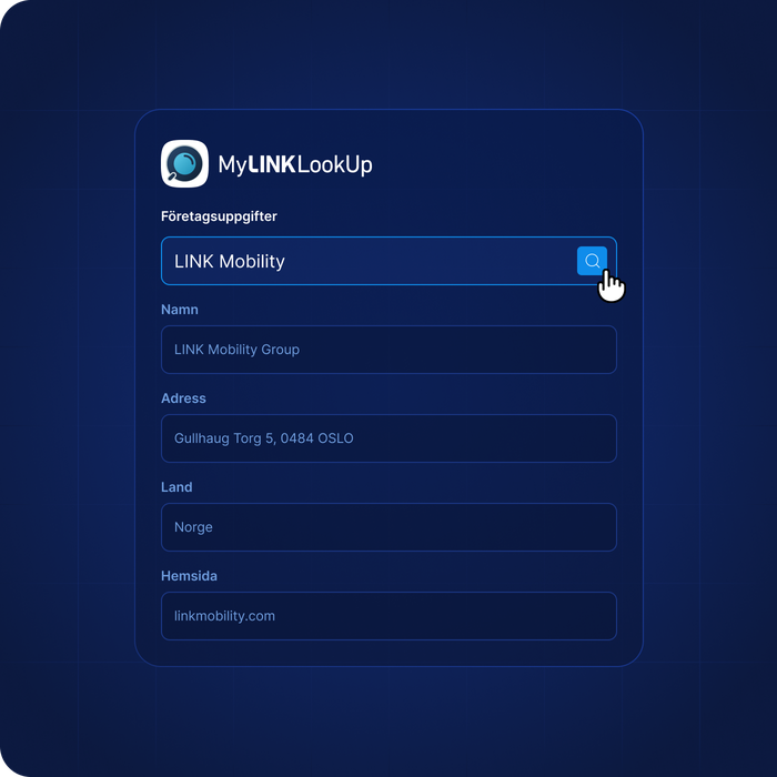 Adressuppslag för företag