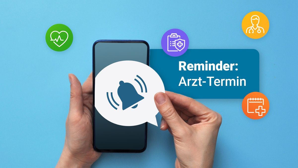 Automatische Terminerinnerungen per SMS senken Terminausfälle und Kosten für Arztpraxen.