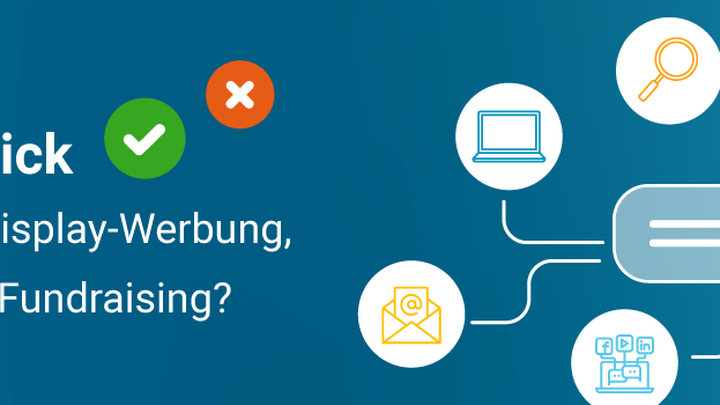 Grafik: Vor- und Nachteile verschiedener Online-Kommunikationskanäle für Non Profit Organisationen im Überblick.