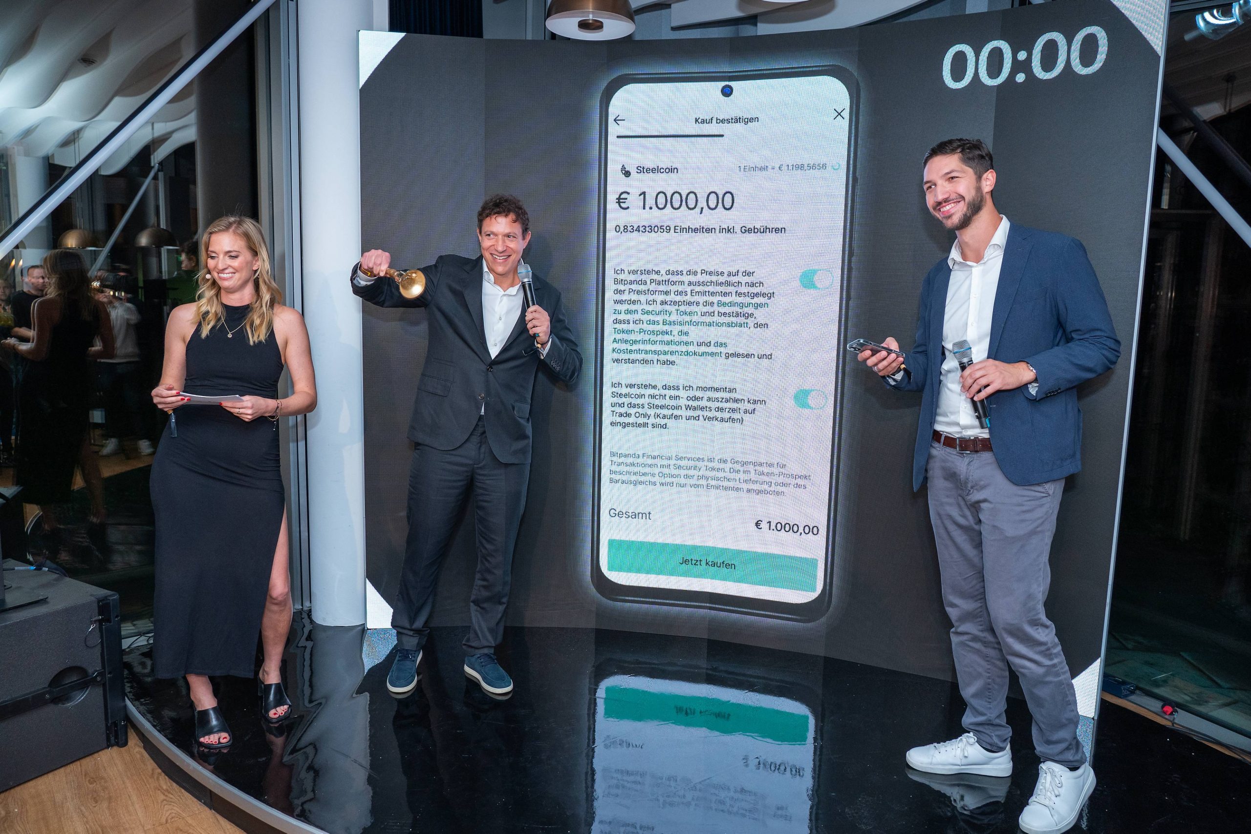 Ring the Bell Party für den Steelcoin | Börsianer