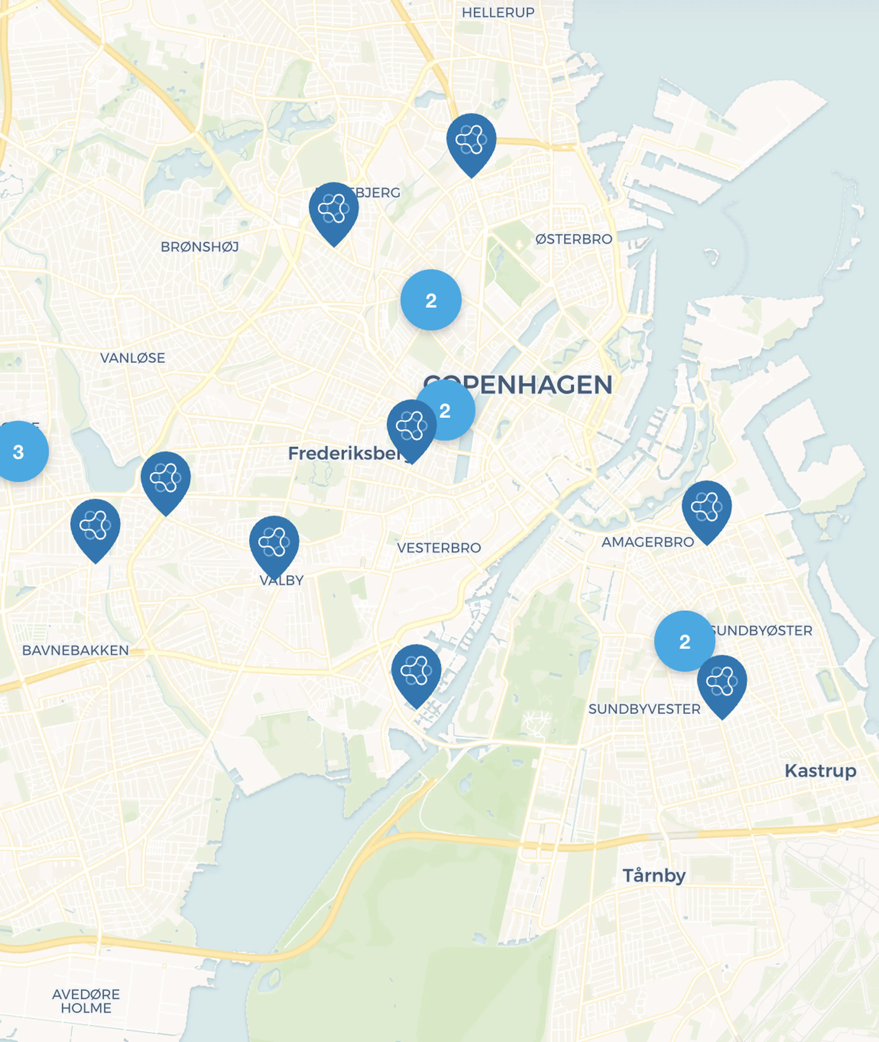 Copenhagen Map