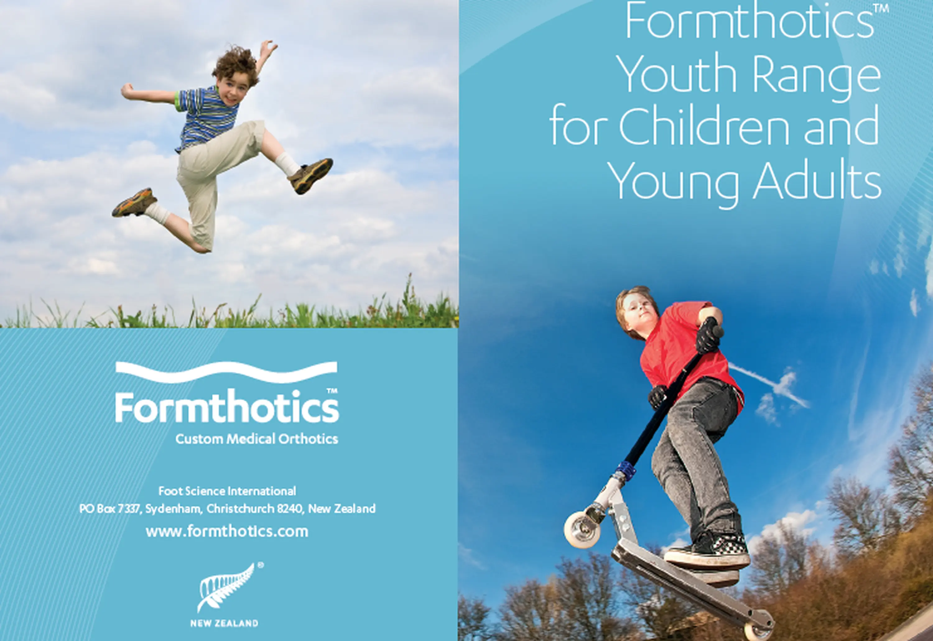 Formthotics Youth range