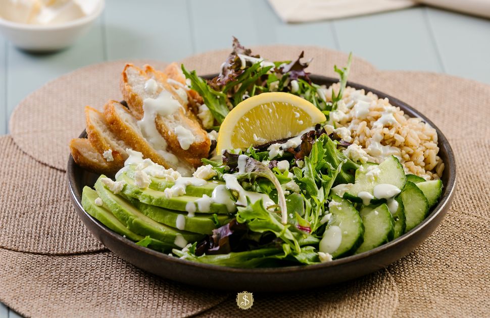 Shingle Inn | Meet Our New Crispy Chicken, Feta & Avocado Salad