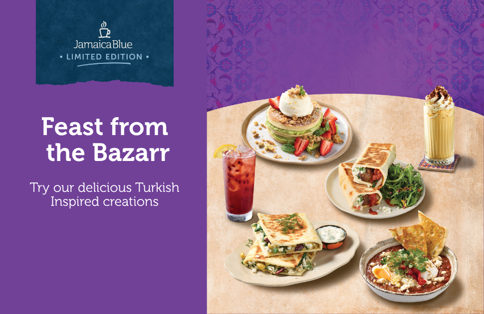 Jamaica Blue Embark on a Flavour Journey With Our New Turkish-Inspired Creations