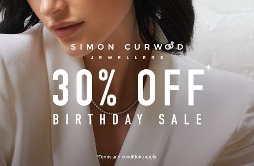 Simon Curwood Jewellers' Birthday Sale 