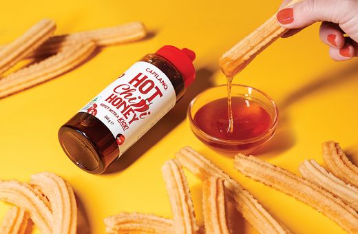 San Churro Dare to Dip. The Buzz is Real.   